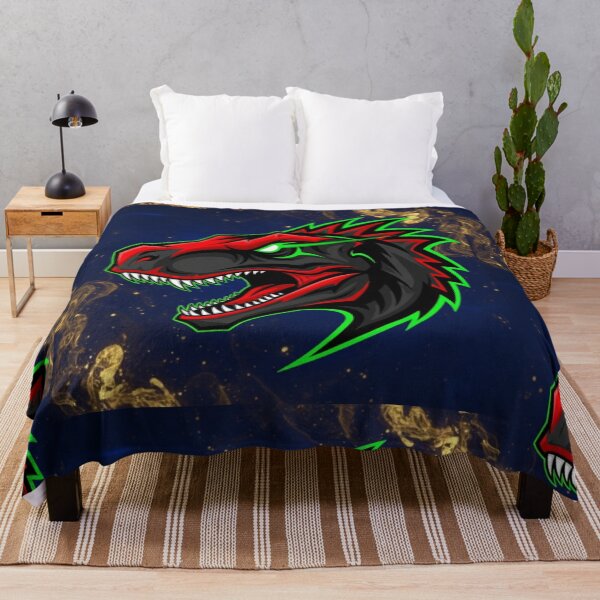 Aperçu de l'œuvre Dinosaure rouge créée et vendue par HuntsmithMerch.