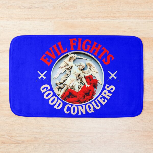 Item preview, Good Conquers Evil | Angel Triumphant Spiritual Design designed and sold by PatriotPrint.