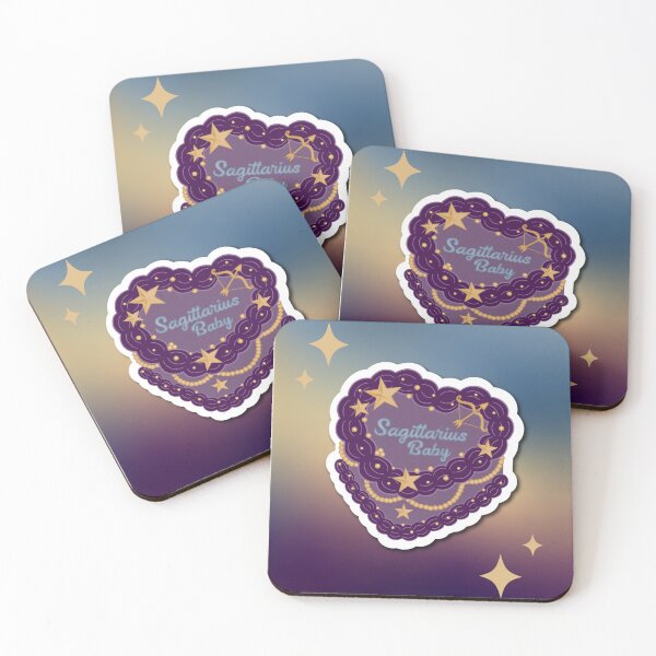 Item preview, Sagittarius Baby Cake Sticker  designed and sold by Studio SD.