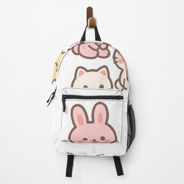Item preview, Kawaii Cute Characters – Pink Bunny, Cat, Star, Cloud & Strawberry | Pastel Aesthetic Art designed and sold by Steinart.