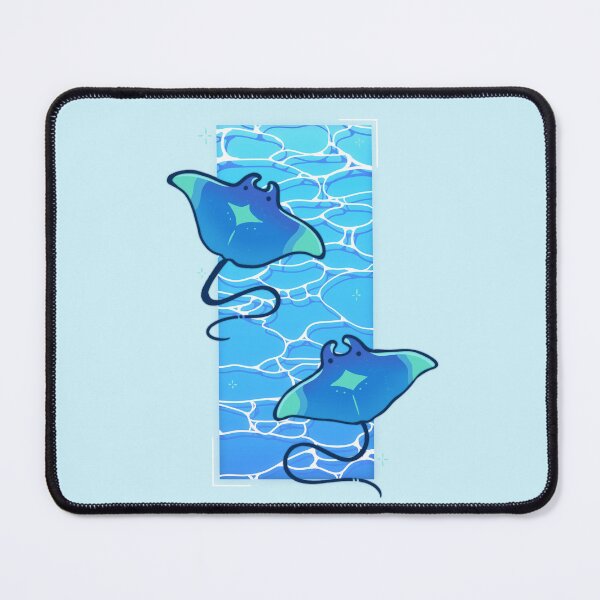 Item preview, Manta Ray Ocean Mural designed and sold by Aloe and Monstera.