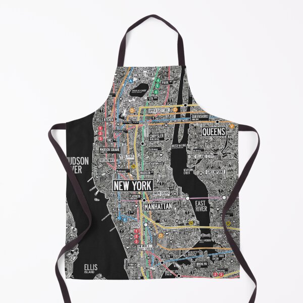 Item preview, New York subway map designed and sold by oliver polanski.