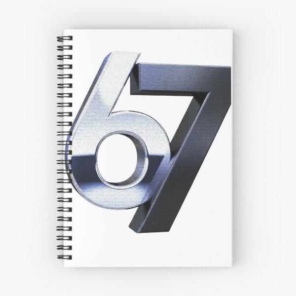 Item preview, 6 7 Six Seven 3D Static Typography designed and sold by WHITE FLAME PRINTS.