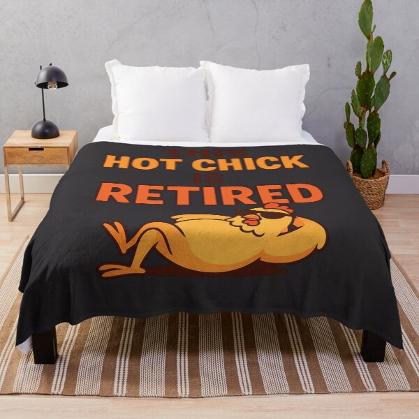 Item preview, This Hot Chick Is Retired T-Shirt, Retirement Party Gift, Funny Retired Women Graphic Tee designed and sold by Noure26art.