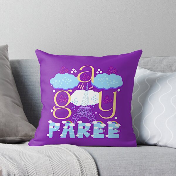 Item preview, Cute Paris Eiffel Tower LGBTQ Rainbows designed and sold by Renata Illustrata.