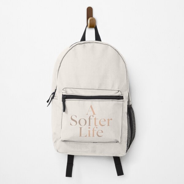 Item preview, A Softer Life – Minimalist Aesthetic Typography, Soft Life Movement Quote, Calm Lifestyle & Self-Care Design designed and sold by PureBrain.