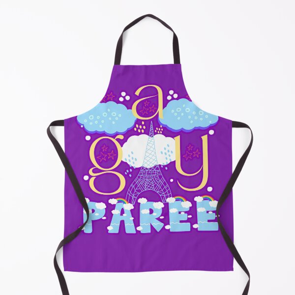 Item preview, Cute Paris Eiffel Tower LGBTQ Rainbows designed and sold by Renata Illustrata.