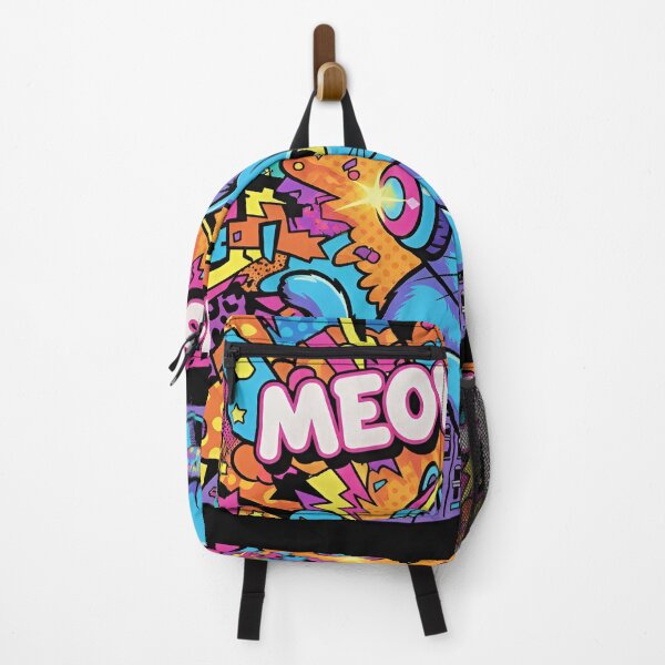Item preview, MEOW-SIC! - 80s/90s Pop Art Neon DJ Cat designed and sold by EsenciaZen.