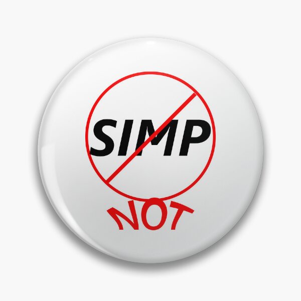 Item preview, Refrain from simping designed and sold by godPapa.