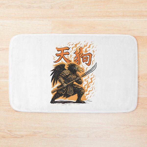 Item preview, Tengu Warrior Japanese Folklore Mythical Bird Demon designed and sold by k3rstman1.