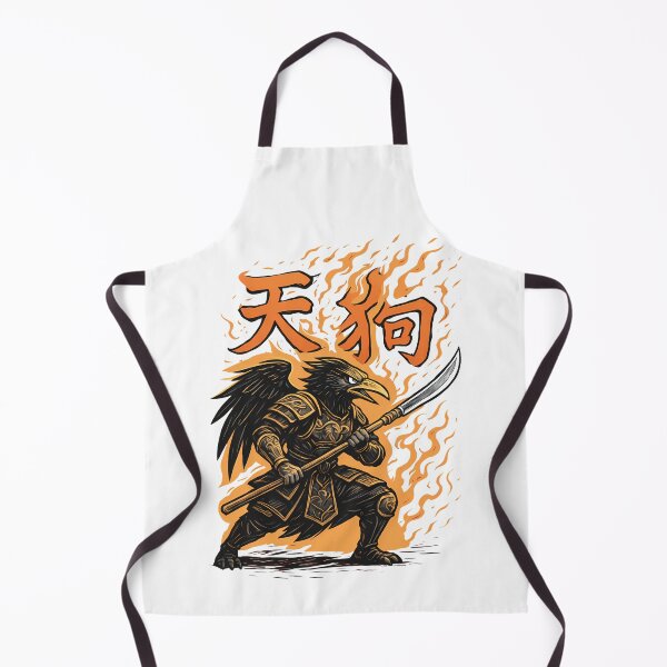Item preview, Tengu Warrior Japanese Folklore Mythical Bird Demon designed and sold by k3rstman1.