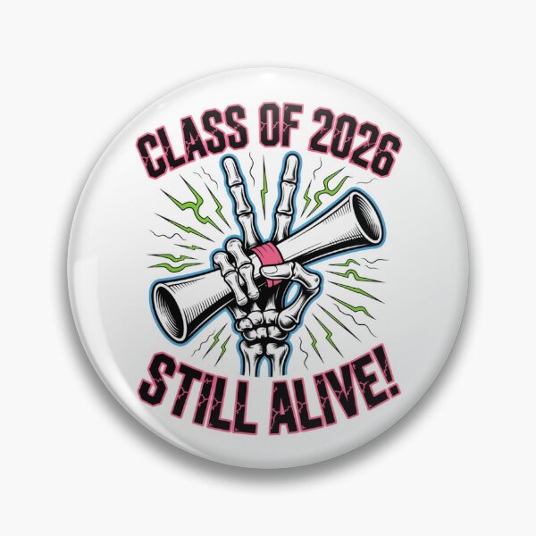 Item preview, Class of 2026 Still Alive Skeleton Graduation Tee designed and sold by What a cute-Tee.