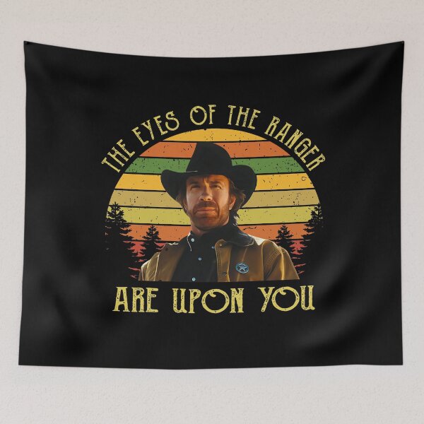 Item preview, Vintage Eyes Of The Ranger Retro Walker Texas designed and sold by BousinilyArt.