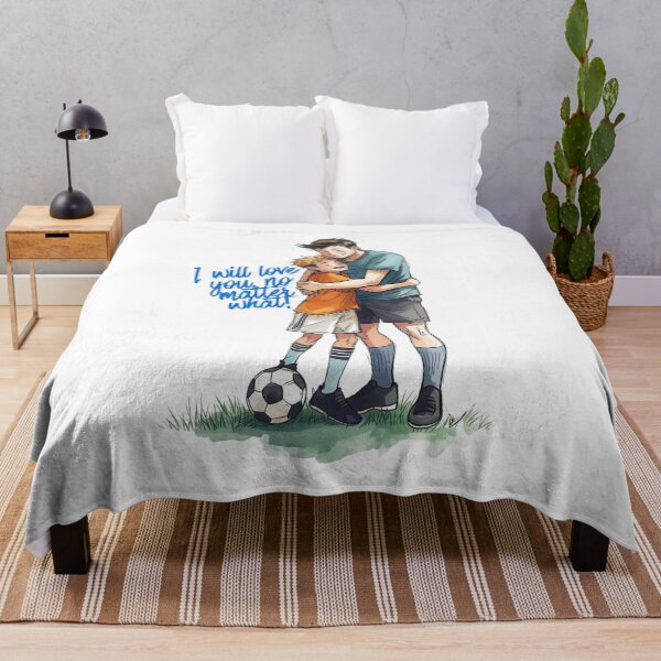 Item preview, Father and Son Hug | I Will Always Love You No Matter What | Football Family designed and sold by smitke.