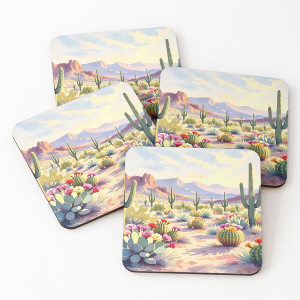 Item preview, Cactus Landscape designed and sold by Sharon Schwalbe.