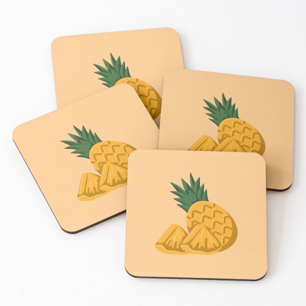 Item preview, Tropical Pineapple Illustration designed and sold by LOUBNEY.