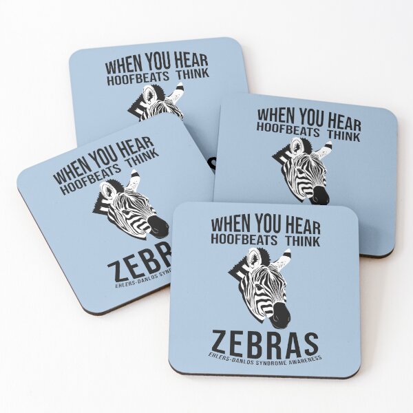 Item preview, Ehlers-Danlos Syndrome - When You Hear Hoofbeats Think Zebras designed and sold by Designs by Jesabee.