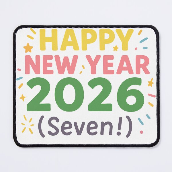 Item preview, Happy New Year 2026 – Colorful Festive Design six seven designed and sold by Stellar Worshop.