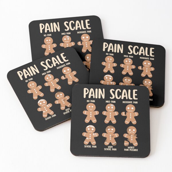 Item preview, Pain Scale Gingerbread designed and sold by stephenflashart.