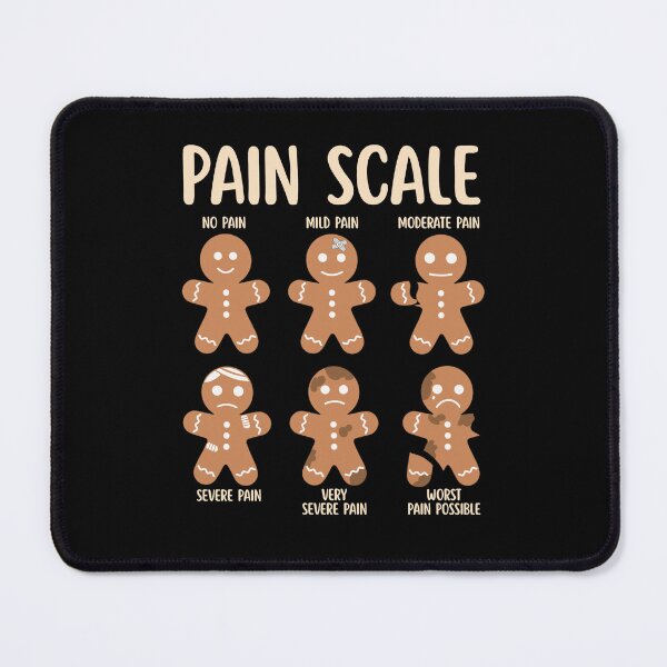 Item preview, Pain Scale Gingerbread designed and sold by stephenflashart.