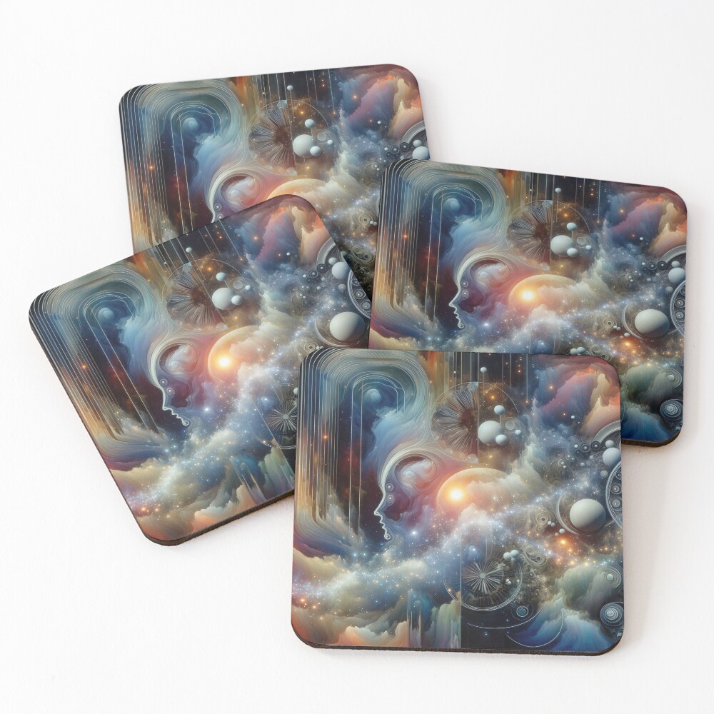 Item preview, Coasters (Set of 4) designed and sold by liminalgallery.
