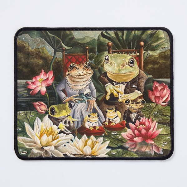 Item preview, Royal frogs designed and sold by SarahKittleArt.