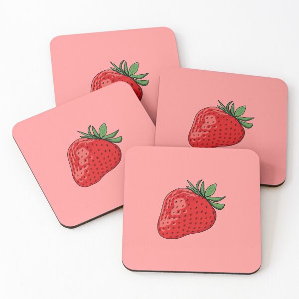 Item preview, Juicy Strawberry Illustration designed and sold by LOUBNEY.