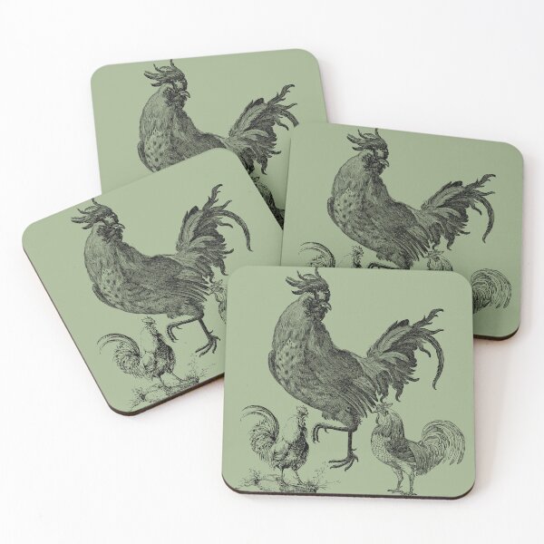 Item preview, Vintage Rooster Illustration - Antique Farm Bird Engraving Art designed and sold by Extremeallie.