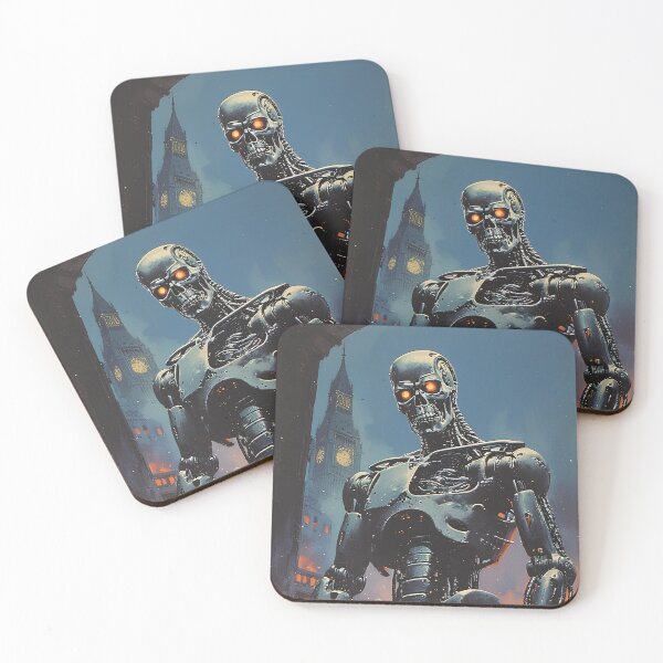 Item preview, Terminator in Post Apocalyptic London designed and sold by MGC Art.
