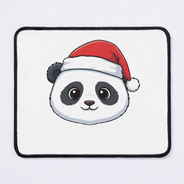 Item preview, Cute Baby Panda Face in Santa Hat | Cute Christmas designed and sold by PFS-.