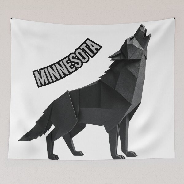 Item preview, Minnesota wolves designed and sold by GiftiqueNook.