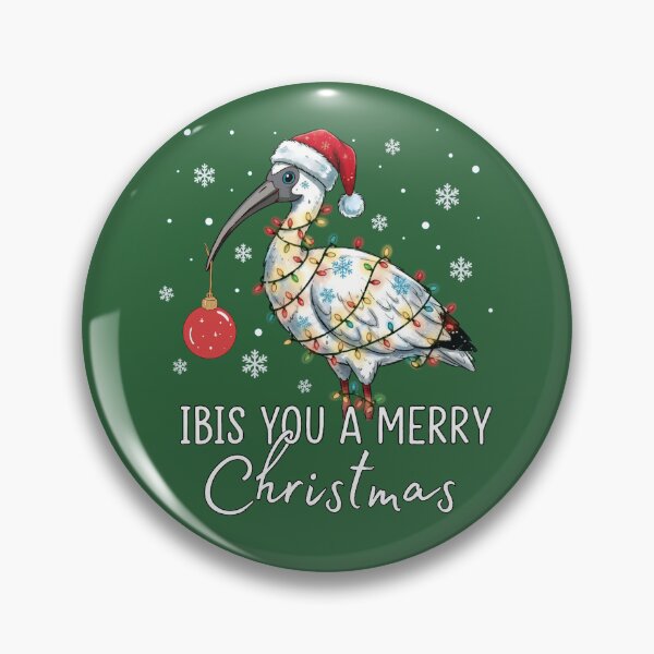 Item preview, Funny Christmas Australia / Ibis you a Merry Christmas - Bin Chicken Christmas Gift Men Woman Kids,  designed and sold by Taylor  ART.