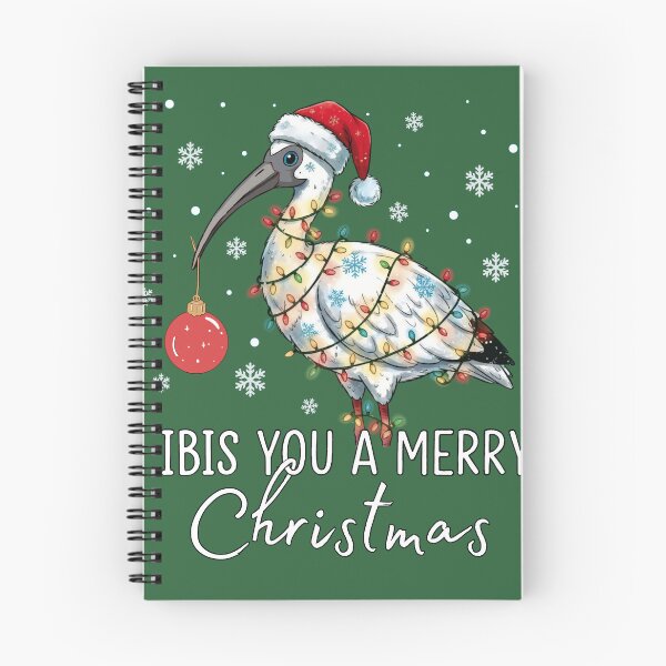 Item preview, Funny Christmas Australia / Ibis you a Merry Christmas - Bin Chicken Christmas Gift Men Woman Kids,  designed and sold by Taylor  ART.