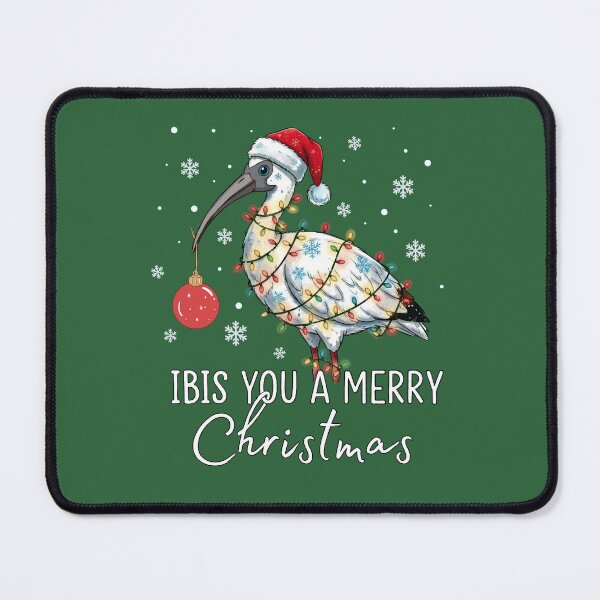 Item preview, Funny Christmas Australia / Ibis you a Merry Christmas - Bin Chicken Christmas Gift Men Woman Kids,  designed and sold by Taylor  ART.