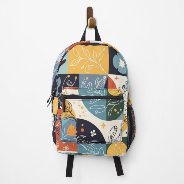 Item preview, Luxury Boho Patchwork Pattern – Golden Stitched Quilt Style designed and sold by GuffyGlowVault.