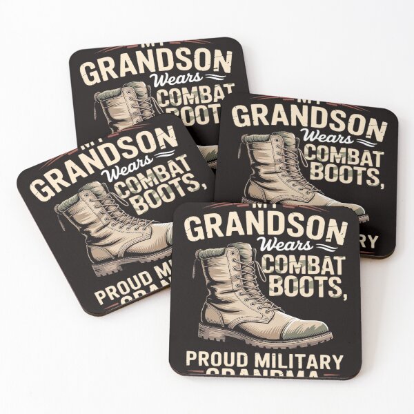 Item preview, My Grandson Wears Combat Boots - Proud Military Grandma Gift designed and sold by MelSurf.