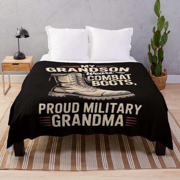 Item preview, My Grandson Wears Combat Boots - Proud Military Grandma Gift designed and sold by MelSurf.