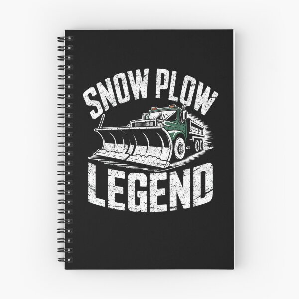 Item preview, Snow Plow Legend Winter Service Driver  designed and sold by FreshVibe Prints.