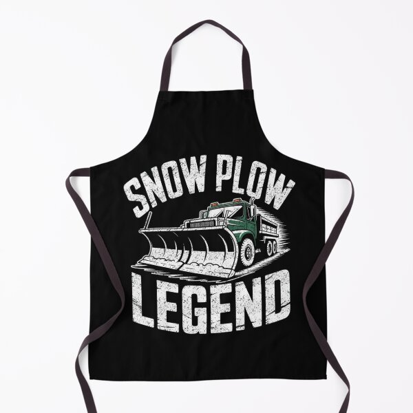 Item preview, Snow Plow Legend Winter Service Driver designed and sold by FreshVibe Prints.