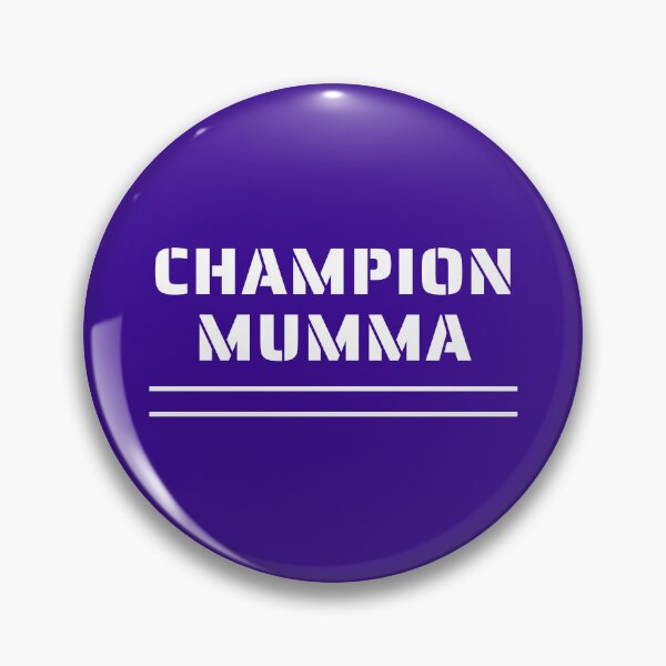 Item preview, CHAMPION MUMMA, MOTHERHOOD, PARENTING, STENCIL QUOTES #1 designed and sold by AASparksDesigns.