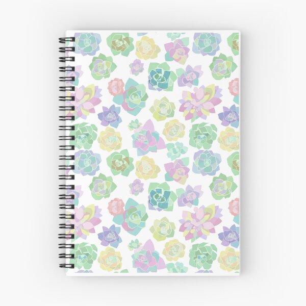 Item preview, Geometric succulent patterns, pastel colors, modern plant design, decorative, white designed and sold by DarkNight9.
