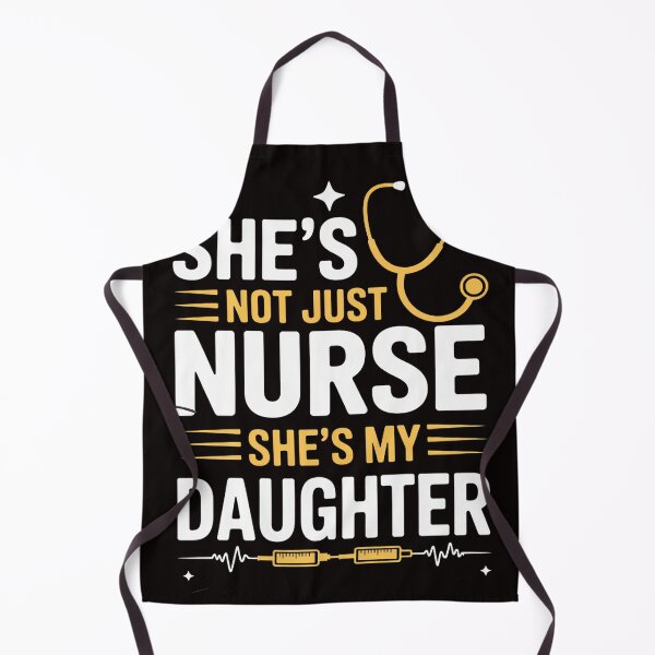 Item preview, My Daughter Is A Nurse Proud Nurse's Mom Dad RN LPN Family designed and sold by MelSurf.