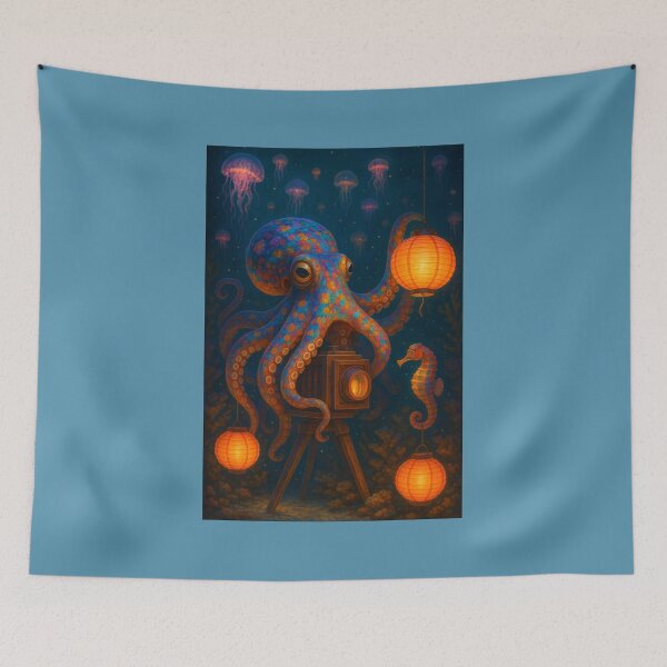 Item preview, Octopus Photographs Seahorse by Lantern Light designed and sold by Tridentulus.