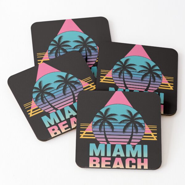 Item preview, Miami Beach Florida Proud Floridian Palms Trees designed and sold by MelSurf.