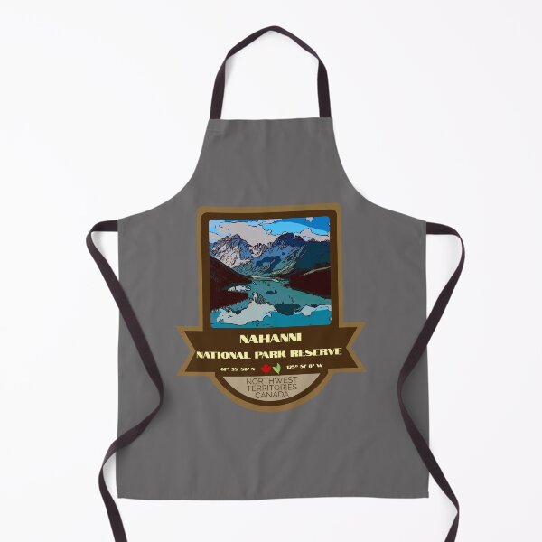 Item preview, Nahanni National Park Reserve Vintage Retro Sticker – Canada National Park Badge Design designed and sold by RouseDesigns.