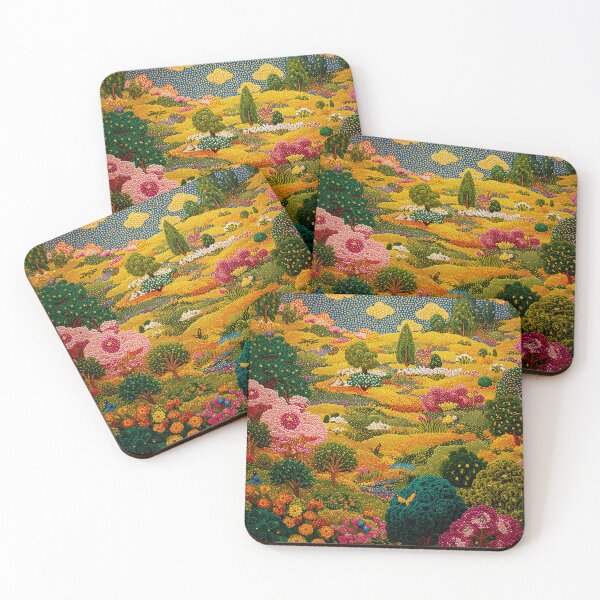 Item preview, Lush Floral Landscape designed and sold by Neika Shimm Designs.