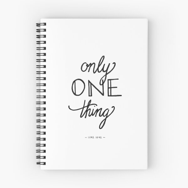 Item preview, Only One Thing Calligraphy Art designed and sold by Full Quiver Design Company.