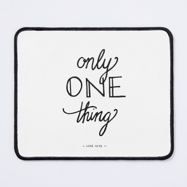 Item preview, Only One Thing Calligraphy Art designed and sold by Full Quiver Design Company.