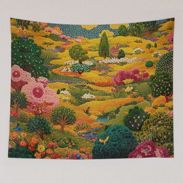 Item preview, Lush Floral Landscape designed and sold by Neika Shimm Designs.