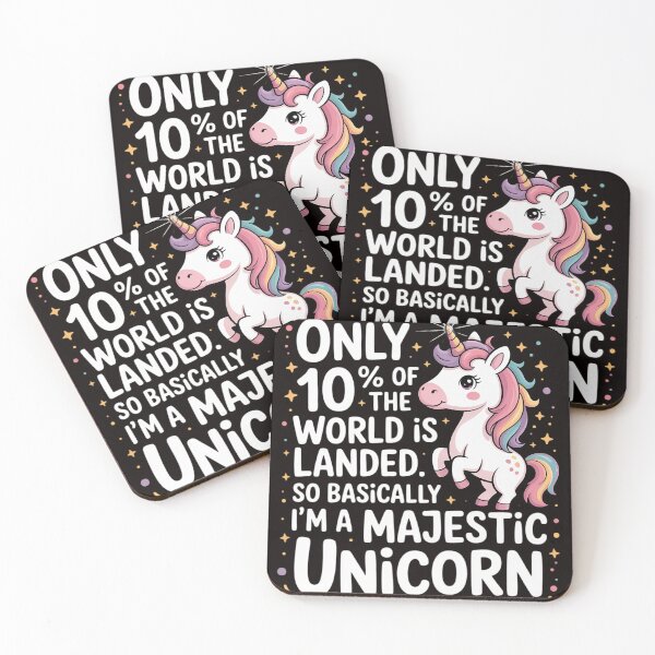 Item preview, Left Handed for Proud Lefty People Unicorn designed and sold by MelSurf.